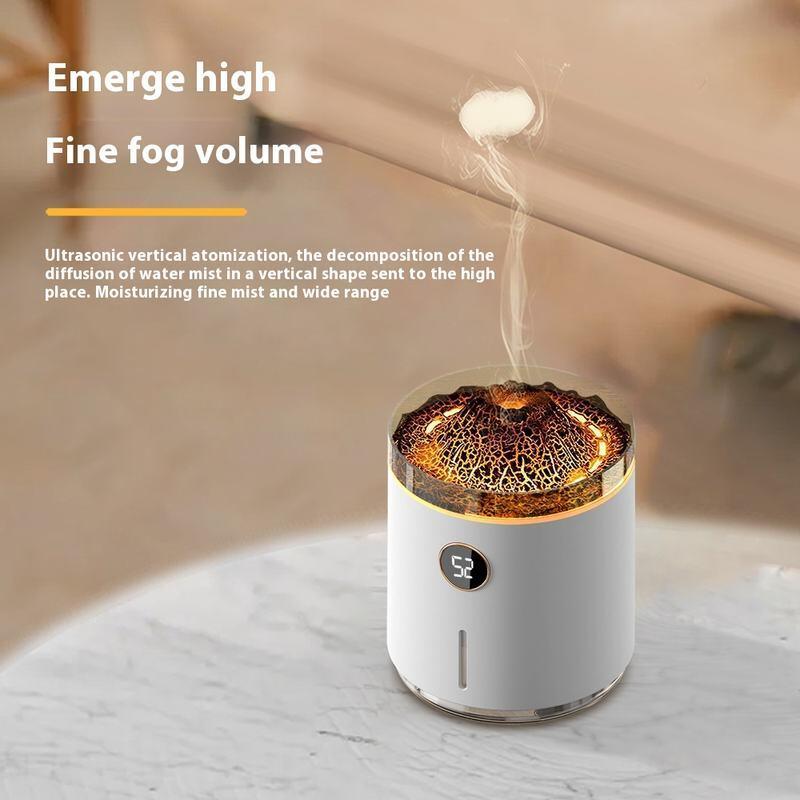 Luz de cambio de color Humidificador de ultrasonido inteligente Diffusor de aceite esencial con USB