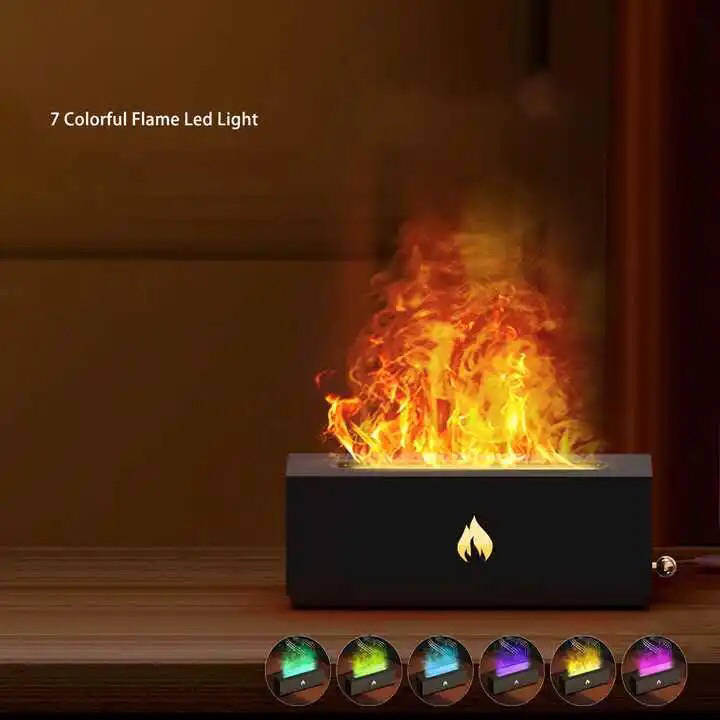 Προσαρμοσμένο Αρωματικό Διαχύτη Φλόγας Χωρητικότητας 200mL Υπερηχητικό Υγραντήρα