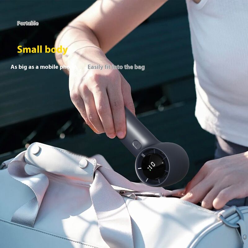 High Speed Handheld Electric Usb Fan Customized Color With 100 Gears Infinite Regulation