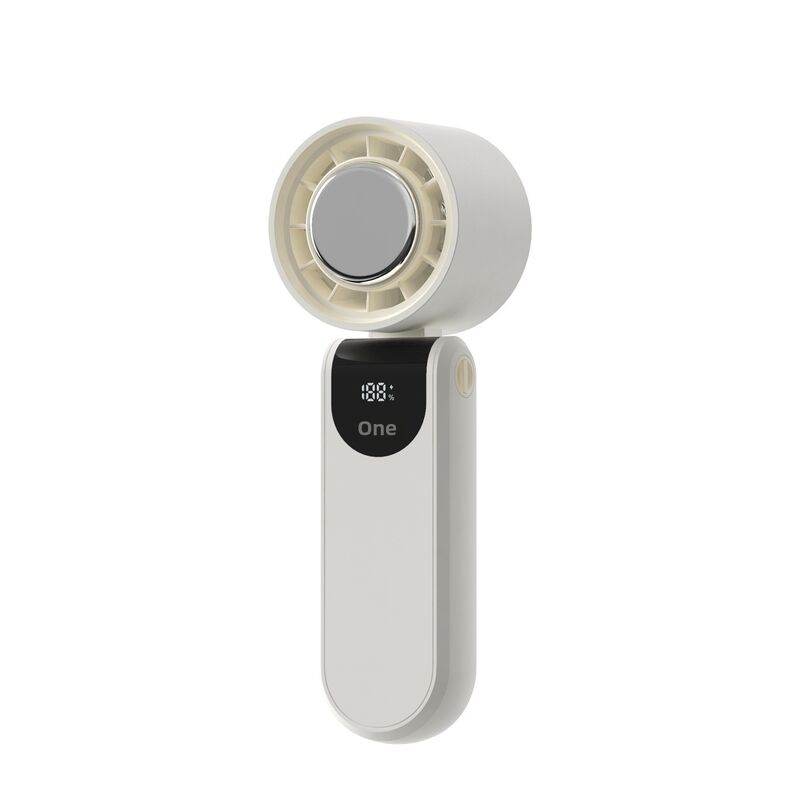 4000mAh 배터리 미니 휴대용 선풍기 브러시리스 모터 포함 가정용 스프레이 휴대용 접이식 선풍기