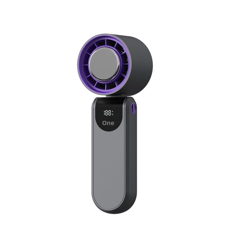 4000mAh 배터리 미니 휴대용 선풍기 브러시리스 모터 포함 가정용 스프레이 휴대용 접이식 선풍기