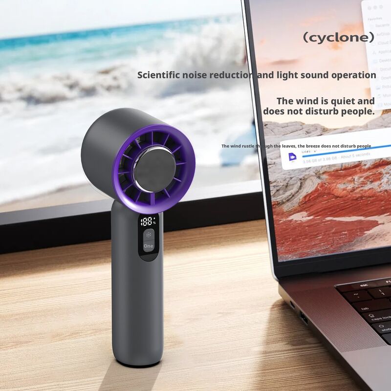 Ventilador portátil mini de alta velocidad 100 velocidades con batería de 2000 mAh y motor sin escobillas