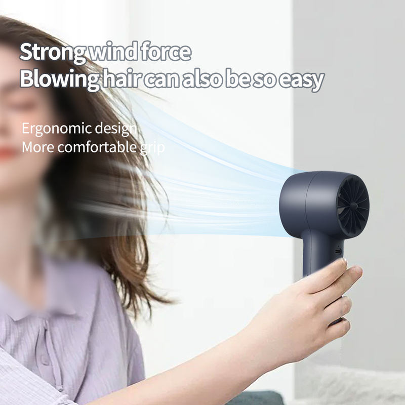 3000mAh batterij Mini draagbare ventilator Opvouwbaar ontwerp voor thuis- en commercieel gebruik