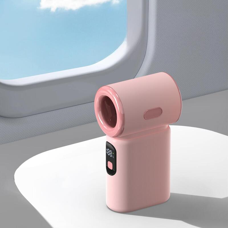 Φορητό ανεμιστήρα χειρός υψηλής ταχύτητας 2000mAh με λειτουργία ύγρανσης για εξωτερική χρήση