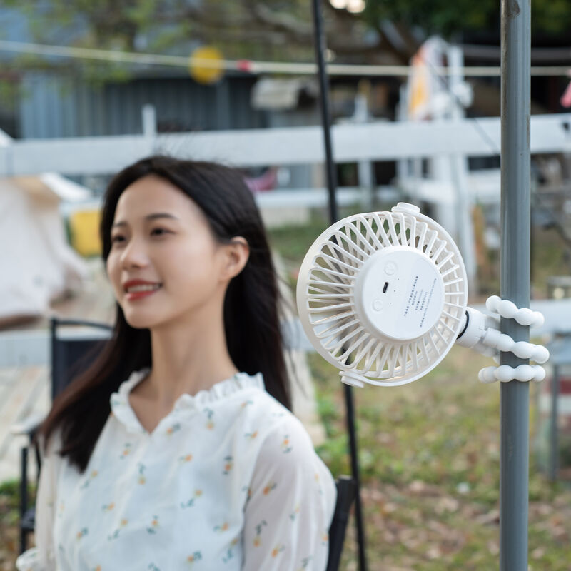 Detachable 3 Speed Stroller Fan with 2000mAh Battery and Flexible Tripod Design