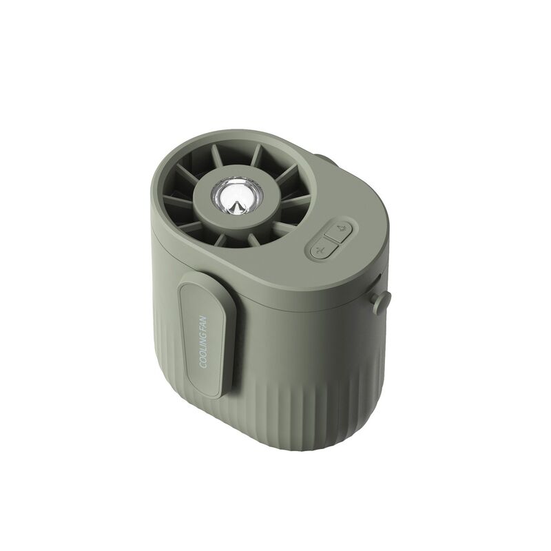 4000mAh Batterij Mini Draagbare Ventilator met Bevochtigingsfunctie voor Buiten Kamperen Wandelen