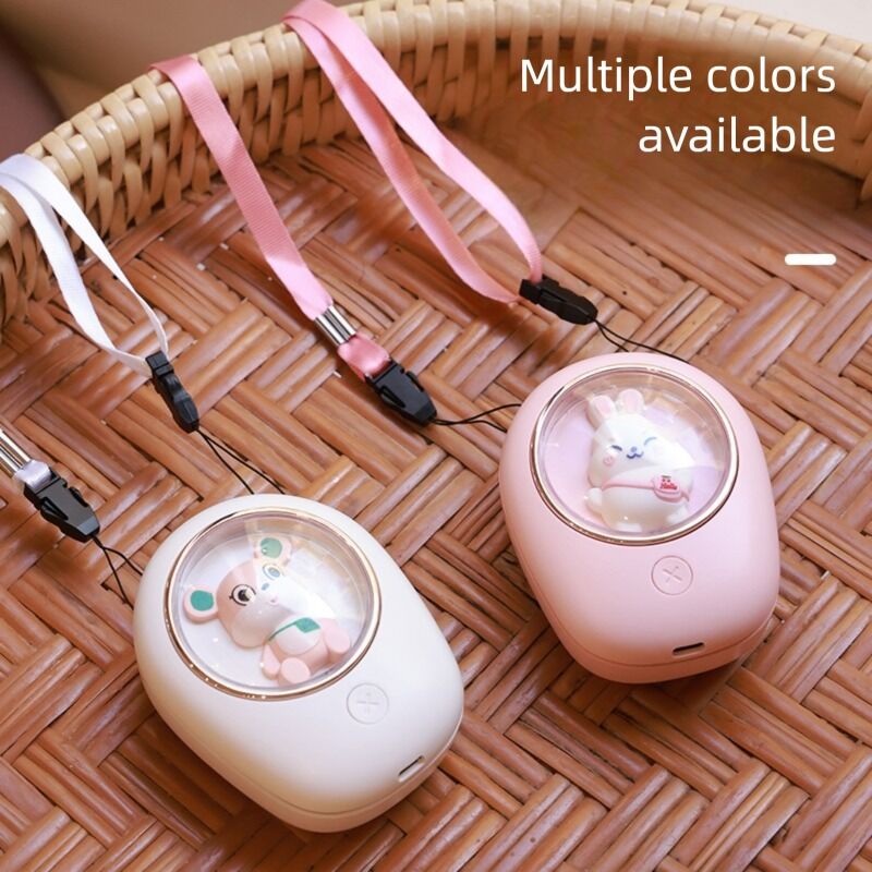 La fan del cuello de la ejecución de la batería de la alta capacidad con humedece la función y USB accionado