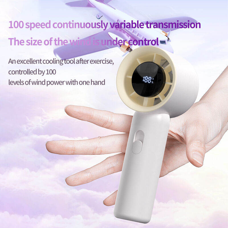 Mini ventilador portátil portátil com bateria recarregável