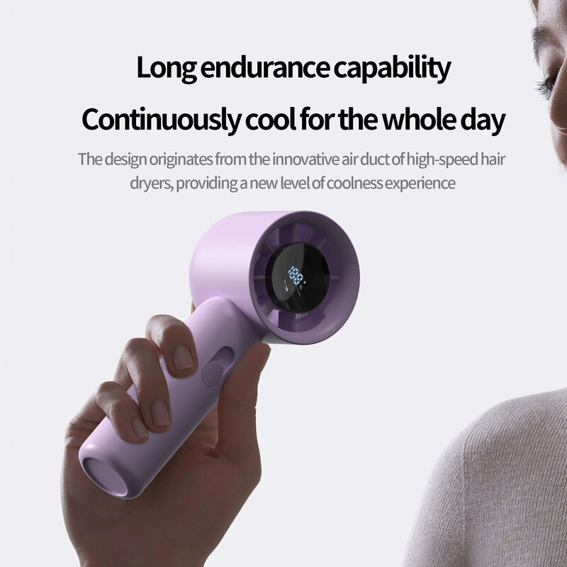 Mini ventilador portátil portátil com bateria recarregável