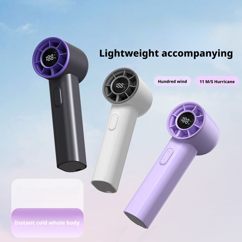 OEM Handheld Mini Portable Fan Brushless Motor Portable Personal Fans Quiet Operation