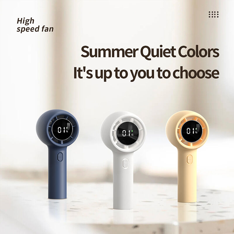 Rechargeable High Speed Mini Electric Fan Pocket Handheld Fan Customized Design
