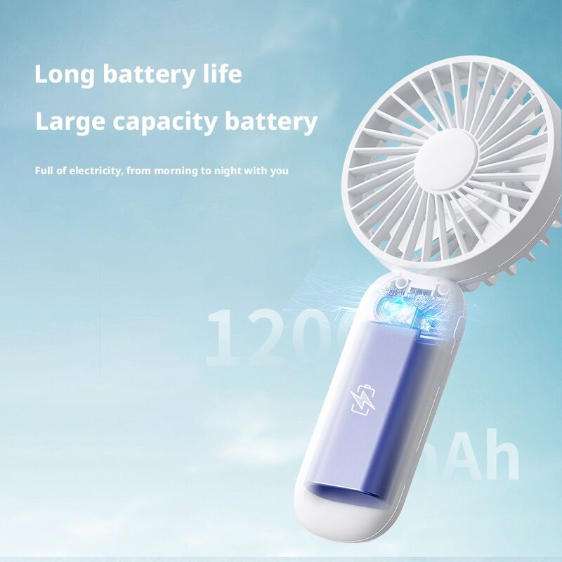OEM Logo Small USB Powered Fan Quiet Operation Adjustable Speed Multi Colored