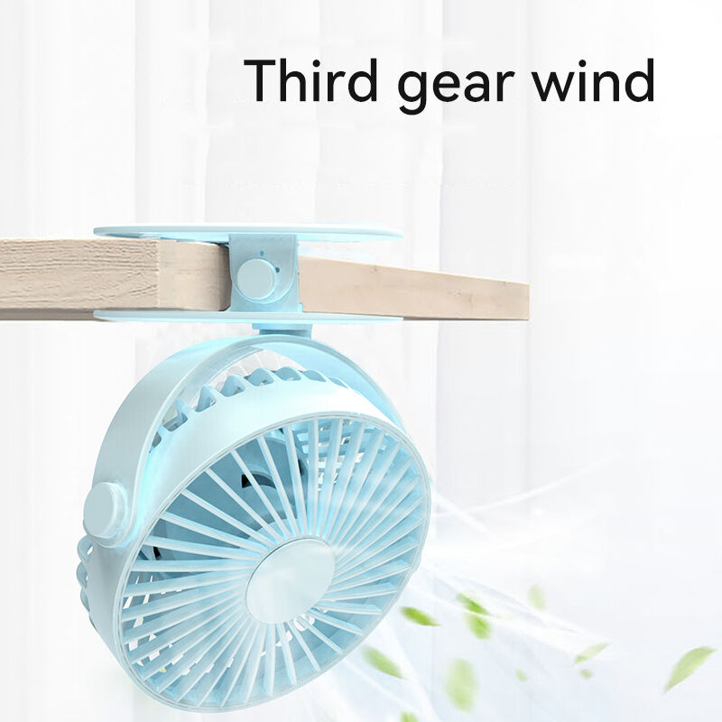 Ventilador de escritorio con clip y aroma personalizado, ángulo ajustable, funcionamiento silencioso para el hogar y la oficina