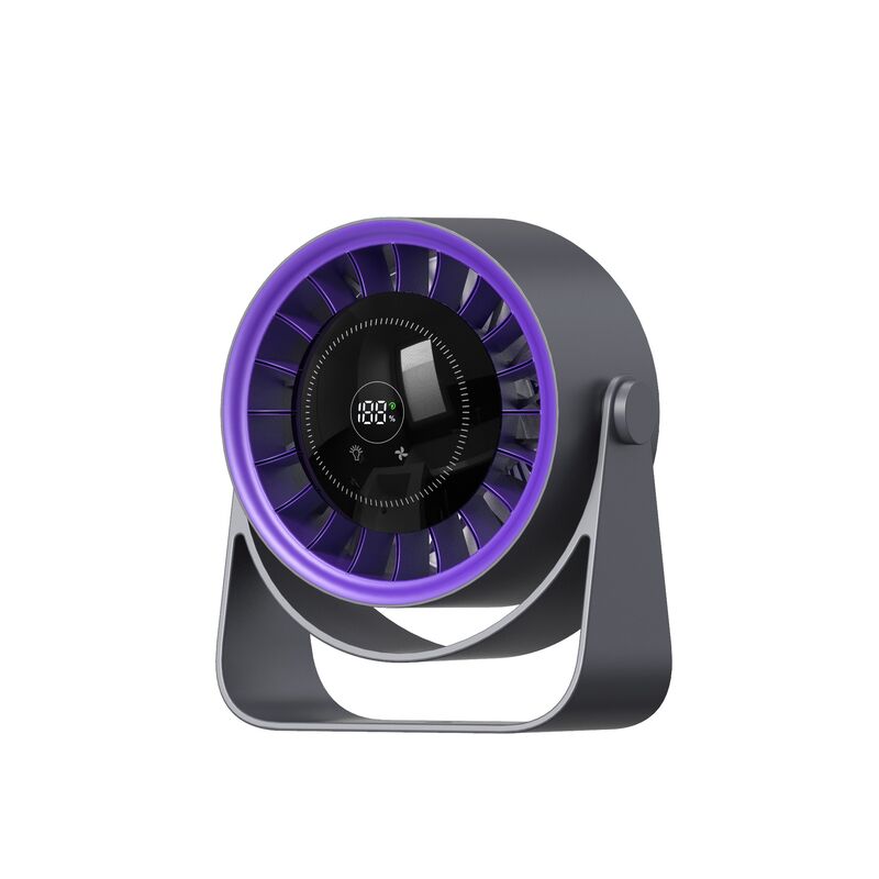 Design leve Ventilador de mesa portátil Mini Ventilador de turbina para uso exterior interior