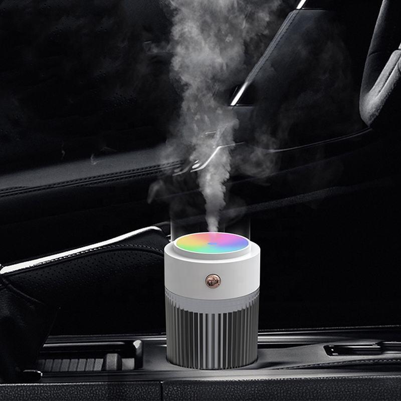 테이블 톱 250ml 에센셜 오일 디퓨저 수습기 다채로운 LED 램프 미니 습기