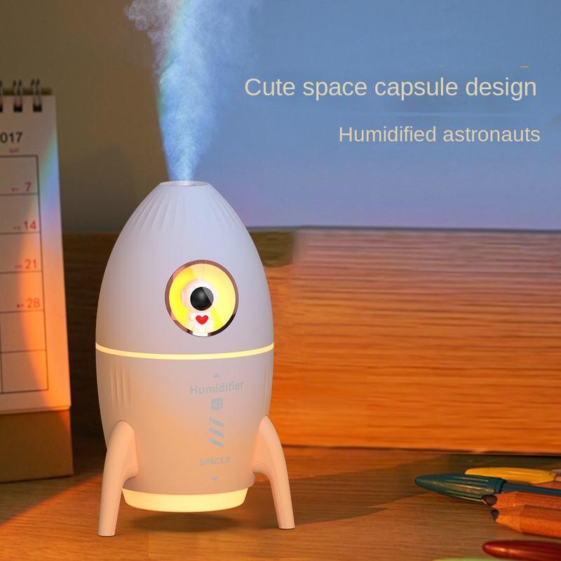 Mini Rocket Design USB Ultrasone Aromatherapie luchtbevochtiger Zware mist voor thuis en auto