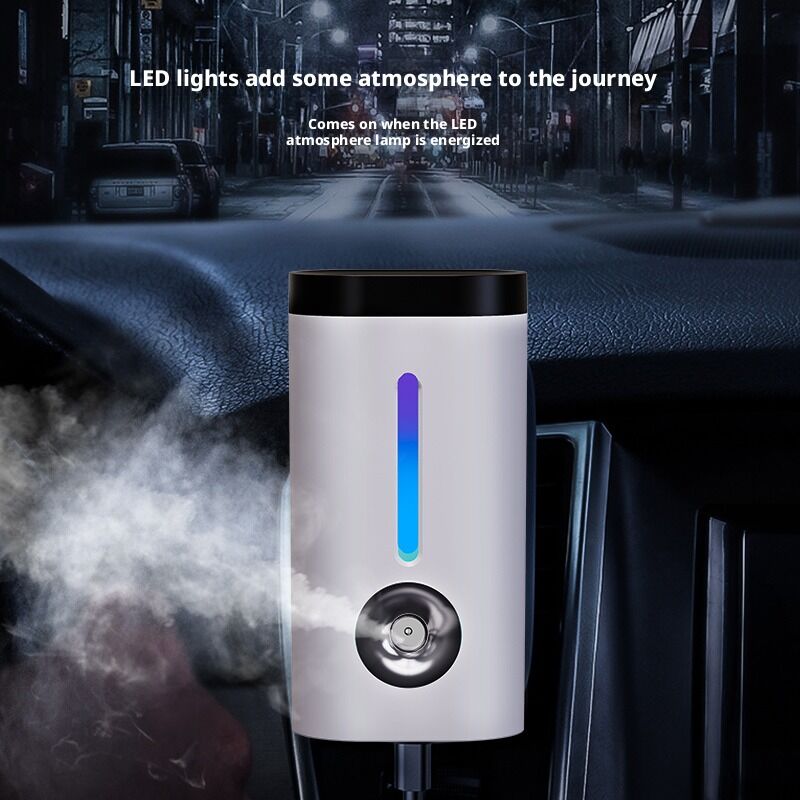 車の芳香剤ディフューザー加湿器変色 LED ライト USB 電源と低ノイズ