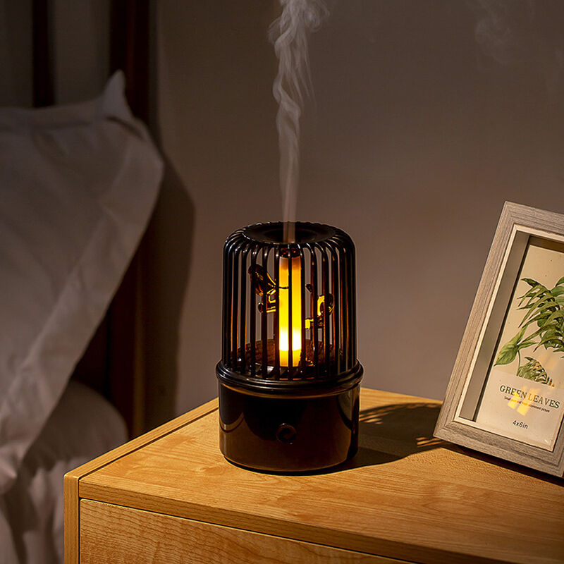 Car Accessories Humidifiers LED Night Light Mute Sleep Fragrance Diffuser Ultrasonic Plastic Household >200ml USB/Type-C