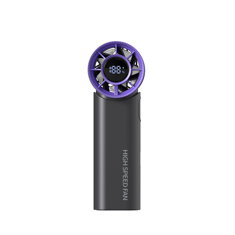 HX-F377 Handheld Mini Wind Cannon Fan Manufacturer | HaoyuSmart 100 Speed Portable Hand Fan Bulk Wholesale