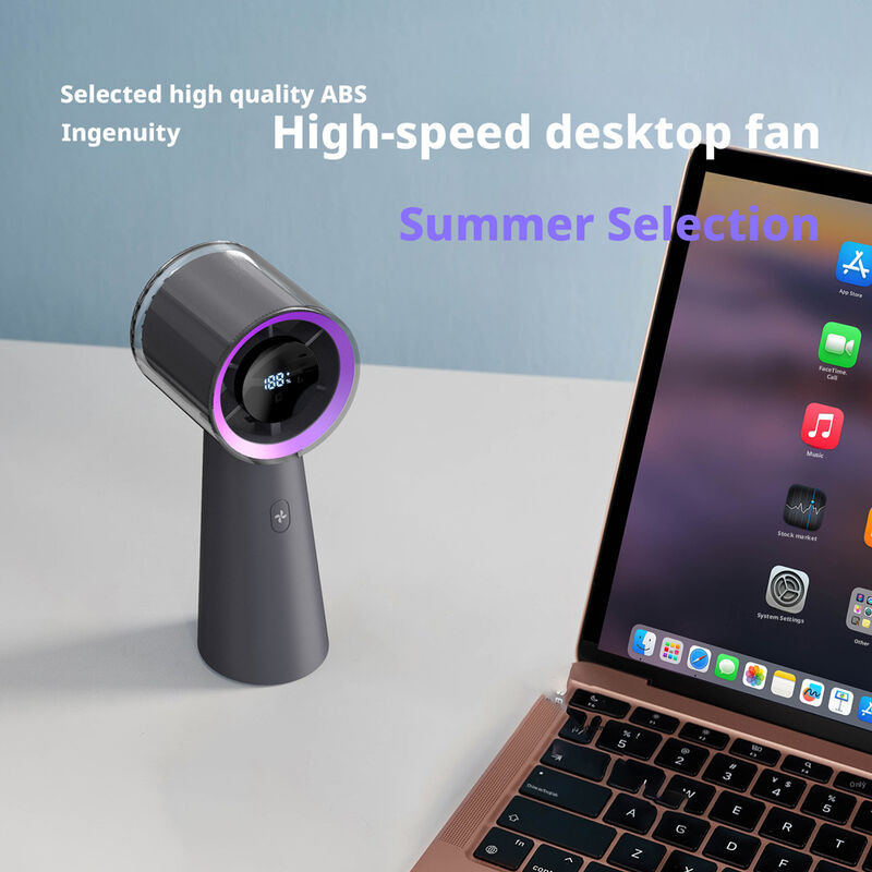HX-F303 Portable Handheld High Speed Cooling Fan 3000mAh Rechargeable Mini Fan Supplier