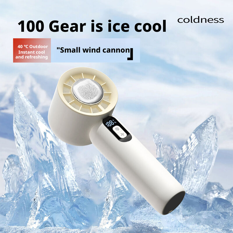 HX-F362 Handheld High Speed Cooling Fan OEM ODM 3000mAh Portable Mini Fan Factory