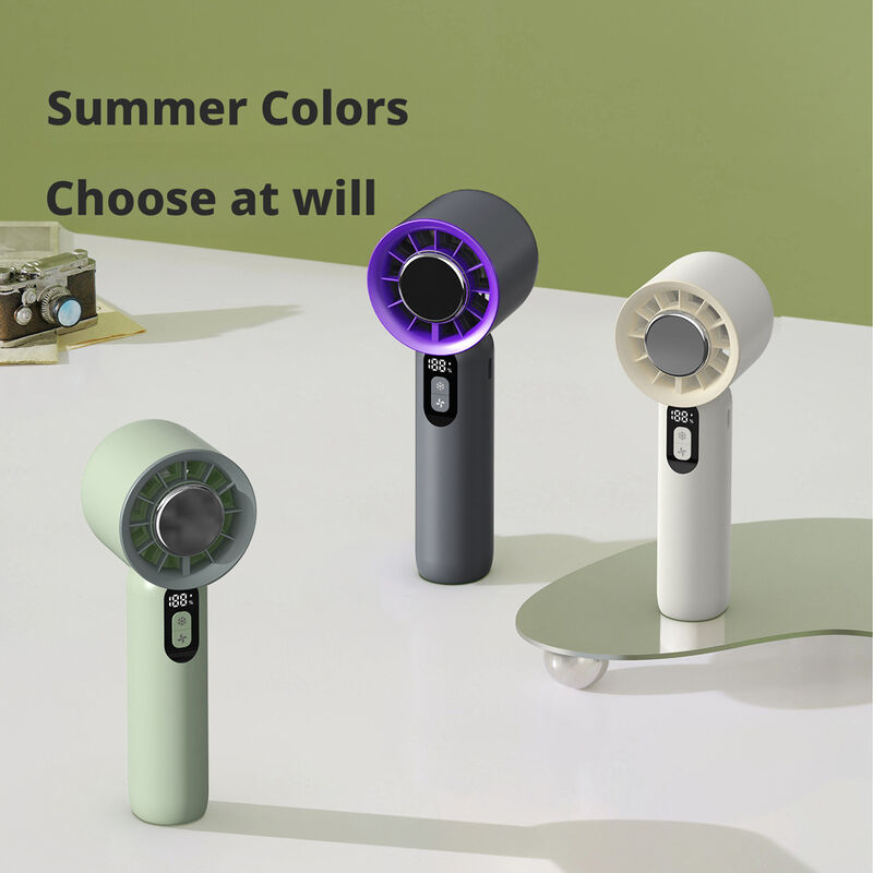 HX-F362 Handheld High Speed Cooling Fan OEM ODM 3000mAh Portable Mini Fan Factory