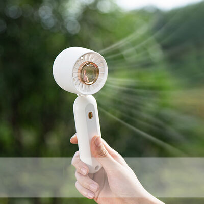 Customized 3 In 1 Handheld Portable Fan With 2000mAh Battery Foldable Design