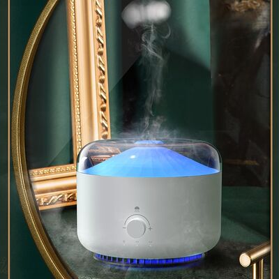 USB Powered Aroma Ultrasonic Humidifier With Humidistat Control RGB LED Lighting