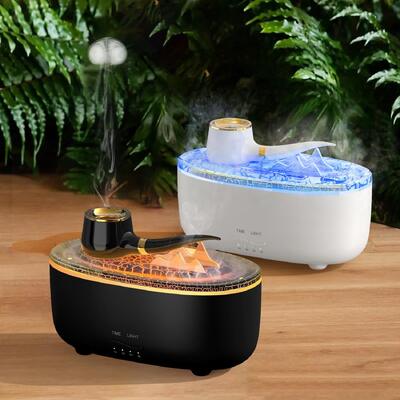 Ultrasonic Aroma Humidifier With USB Powered Essential Oil Diffuser And Timing Function
