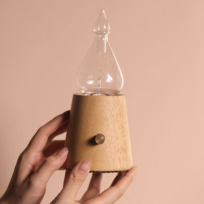 OEM Logo Vintage Real Wooden Aroma Diffuser Ultra Quiet Home Hotel Use Eco Friendly