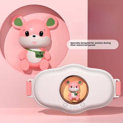 Electronic Control Abdominal Heating Belt for Hot Compress and Vibration Massage