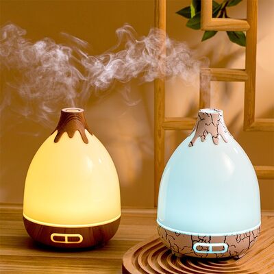 Diffuser Machine Premium Ultrasonic Volcano Aromatherapy Diffuser LED Air Purifying Fragrance Sprayer